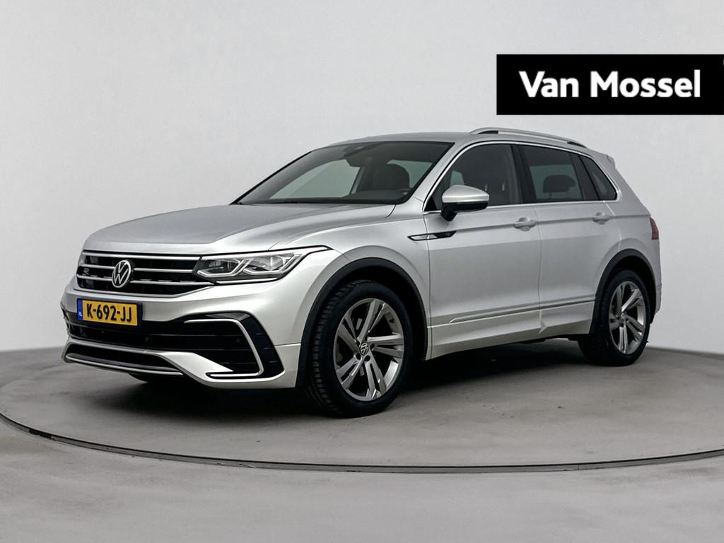 Volkswagen Tiguan 1.5 TSI R-Line | Navigatie | parkeersensor, Auto's, Stof, Euro 6, 4 cilinders, Grijs