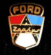 Ford Zephyr speld - emaille, Verzenden, Nieuw, Transport, Speldje of Pin