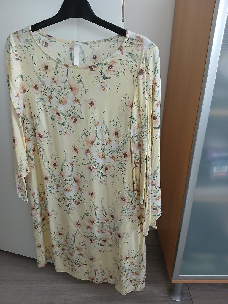 Leuk zomerjurkje, maat 38, Maat 38/40 (M), Geel, Ophalen of Verzenden, Zo goed als nieuw