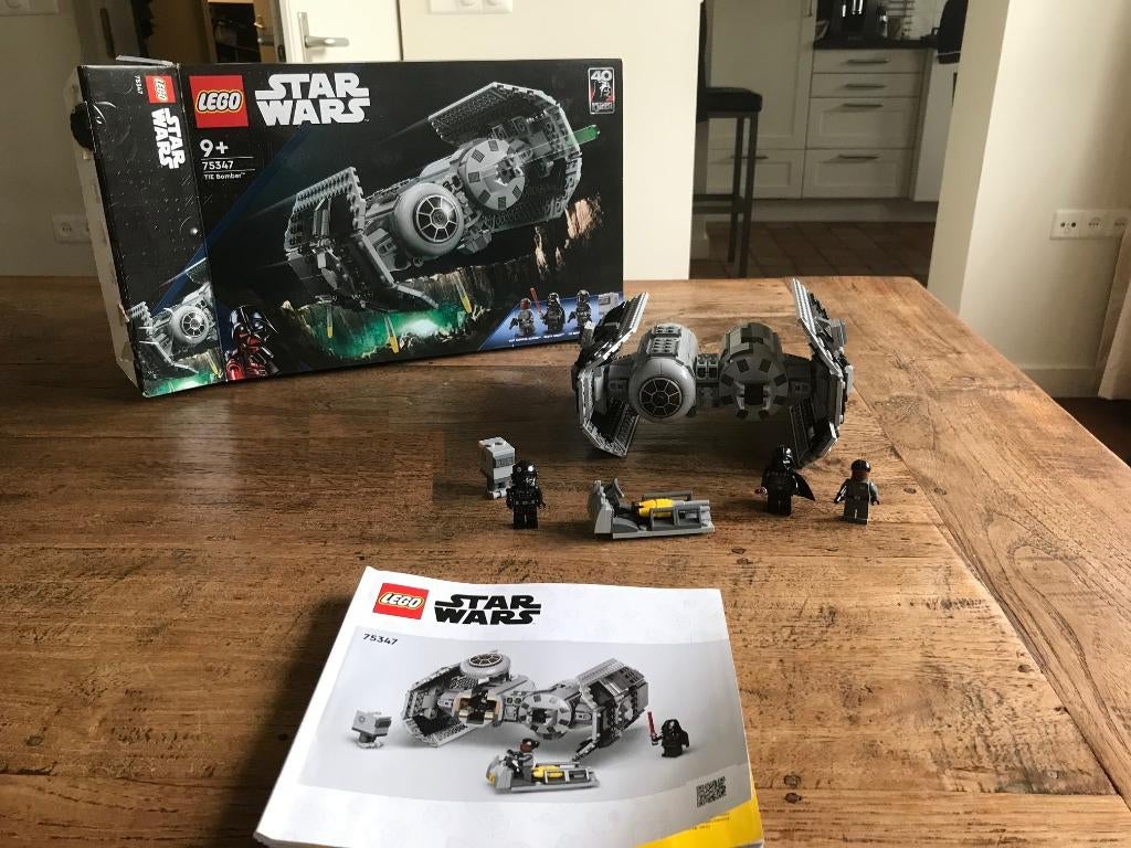 Lego Star Wars 75347 TIE Bomber, Ophalen of Verzenden, Zo goed als nieuw, Complete set, Lego