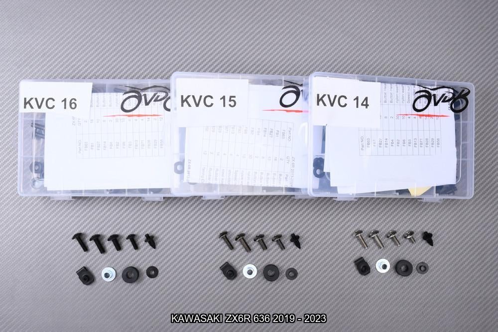 Kuip bouten set voor KAWASAKI ZX6R 636 2019 - 2023, Verzenden, Nieuw