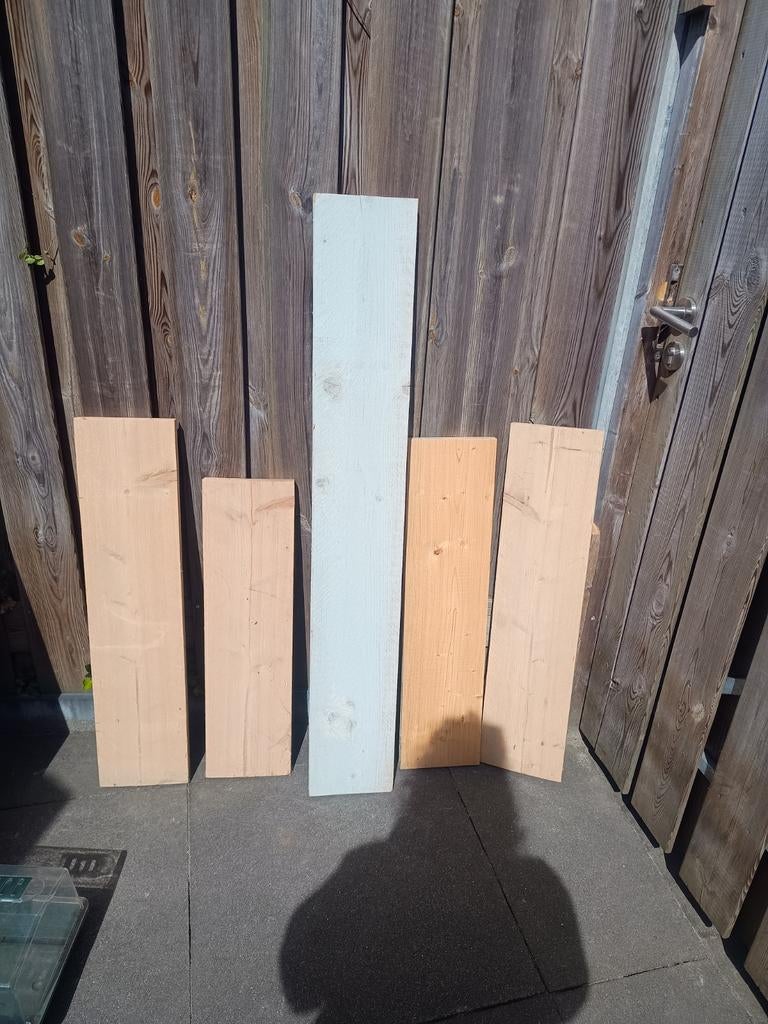 Steigerhouten planken, Ophalen, Gebruikt, Minder dan 25 mm, Plank