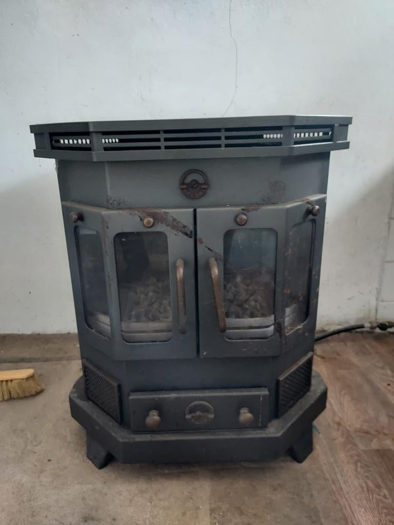 gaskachel, Ophalen, Gebruikt, Gas, Vrijstaand