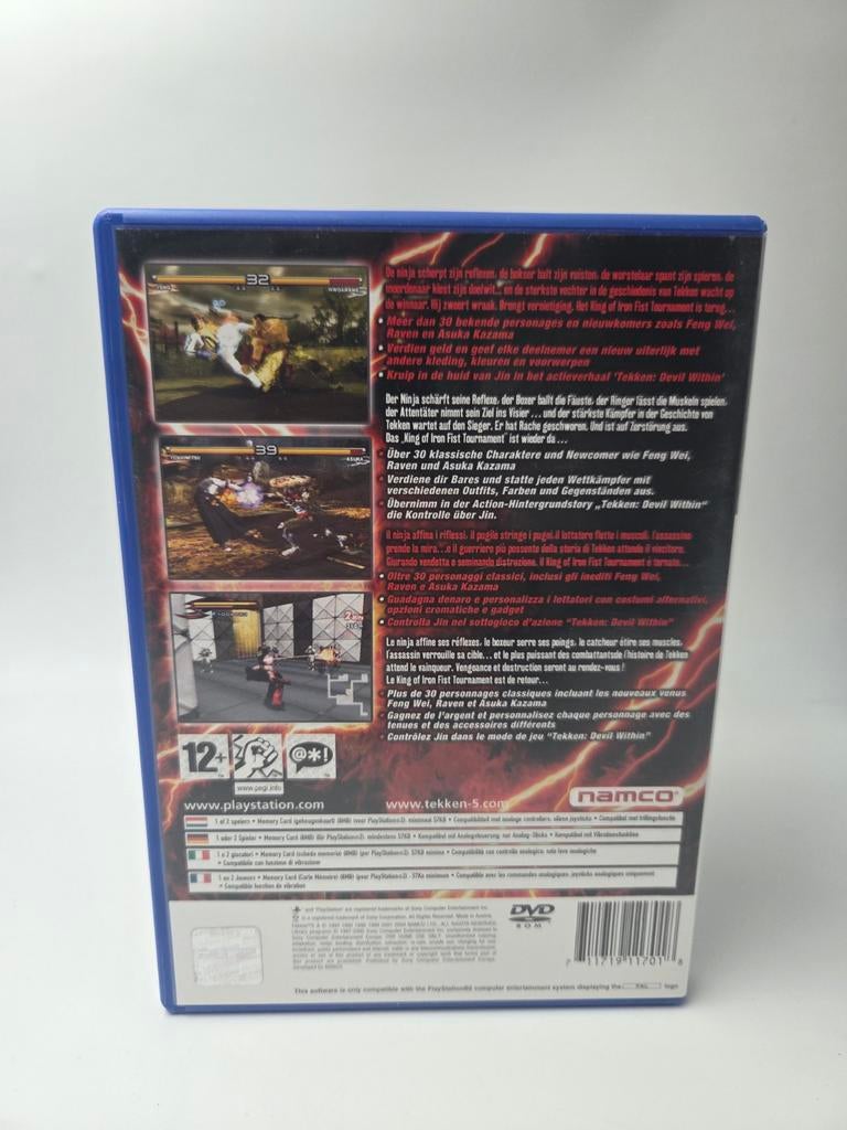 Tekken 5 PlayStation 2 game, Ophalen of Verzenden, Retro Games, Marktplaats@Gameshopzwolle.nl, Zwolle