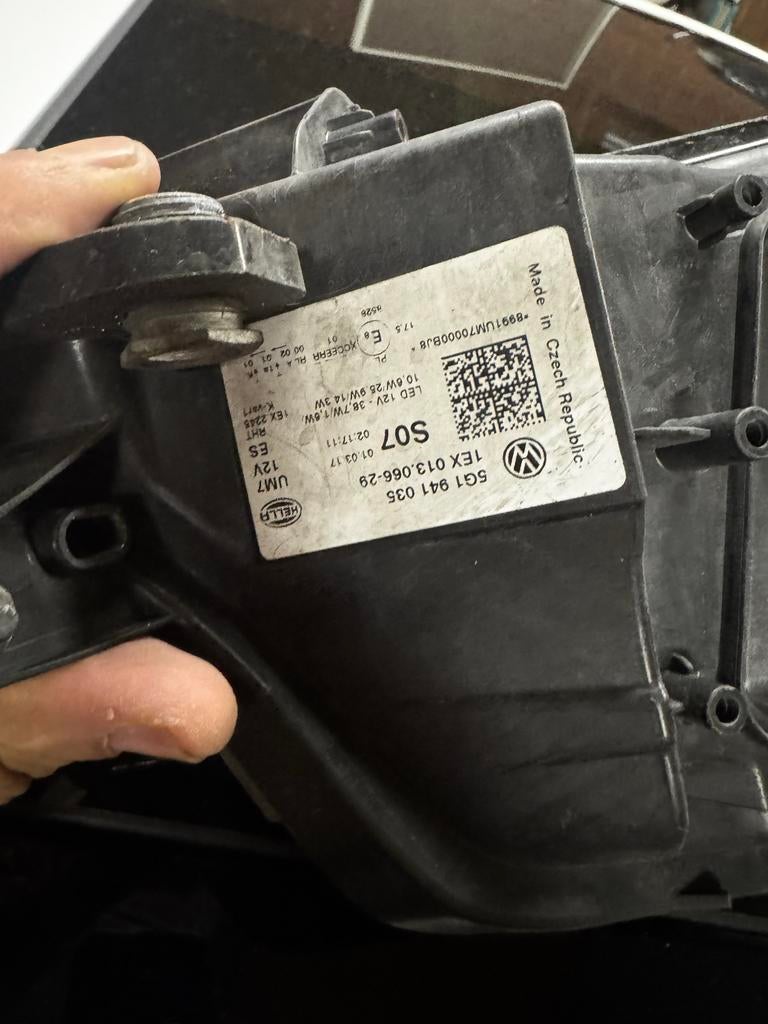 Golf 7 / 7.5 GTD facelift koplamp met module, Auto-onderdelen, Ophalen of Verzenden, Gebruikt, Volkswagen