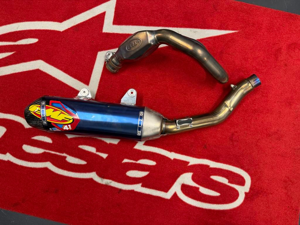 FMF Titanium Uitlaat Systeem Gasgas KTM Husqvarna 450cc, FMF@FMF, Gebruikt, FMF, Ophalen of Verzenden