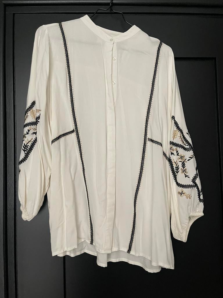 Shoeby blouse mt. xxl zgan., Ophalen of Verzenden, Zo goed als nieuw, Maat 46/48 (XL) of groter, Beige