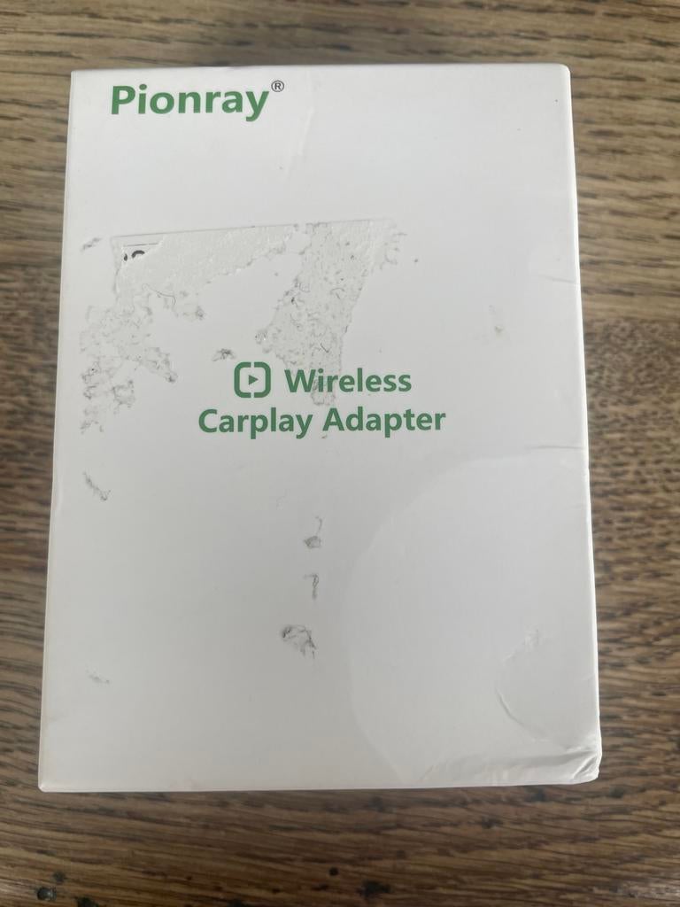 Pionray Wireless Carplay Adapter Apple Carplay Android Auto., Ophalen of Verzenden, Nieuw