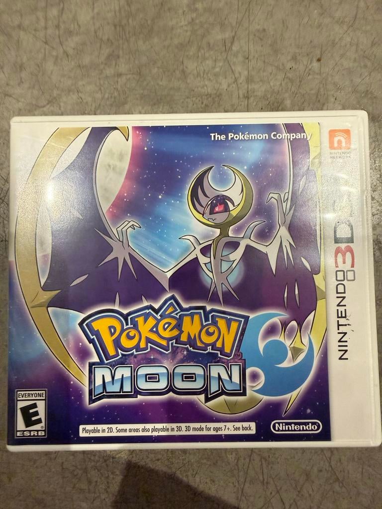 Pokemon Moon 3DS zie omschrijving, Spelcomputers en Games, Games | Nintendo 2DS en 3DS, Online, Gebruikt, 1 speler, Ophalen of Verzenden