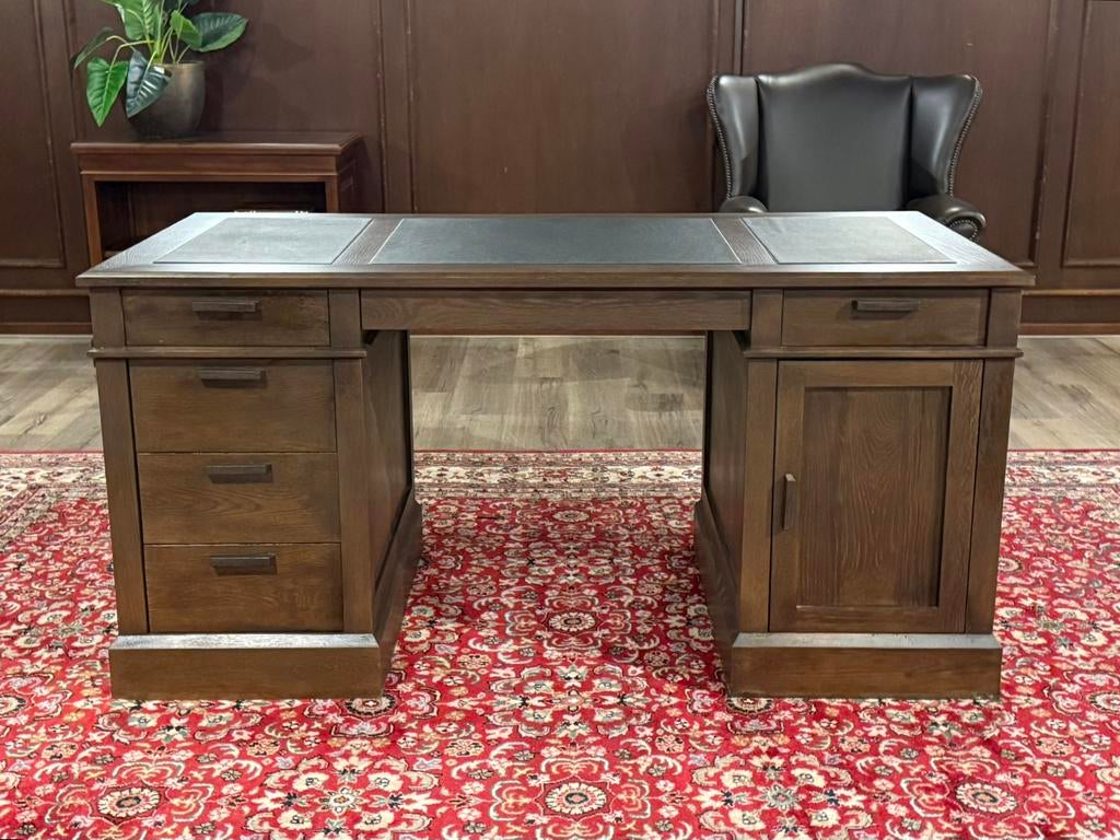 Klassiek Engels bureau (eikenhout) #650