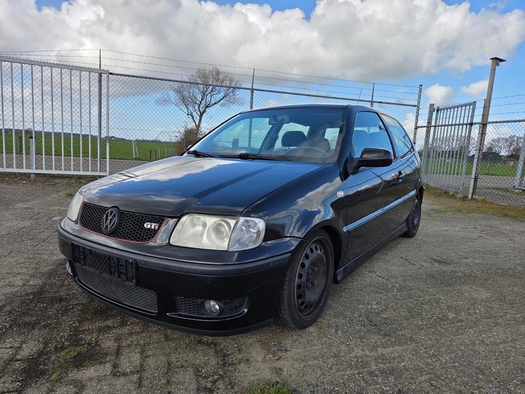 Volkswagen Polo 6n2 GTI / N.A.P. /GEEN APK / MET WERK, Voorwielaandrijving, 40 €/maand, 4 cilinders, Zwart