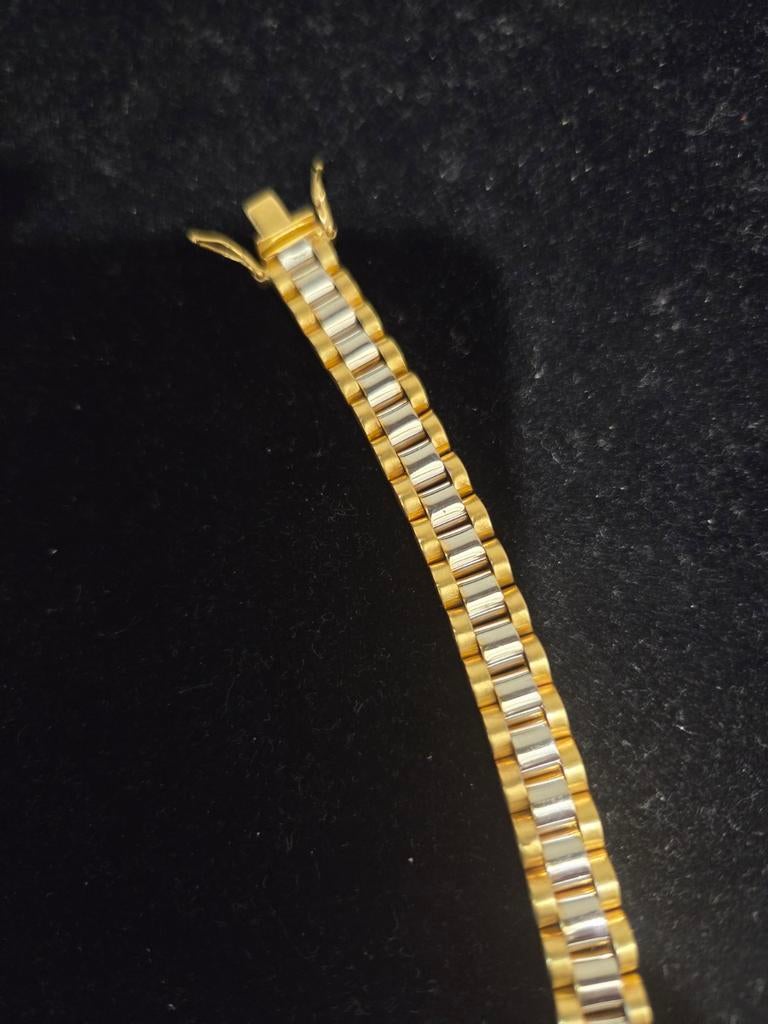14 k gouden rolex model armband 32 gram, Ophalen of Verzenden, Nieuw, Goud, Goud