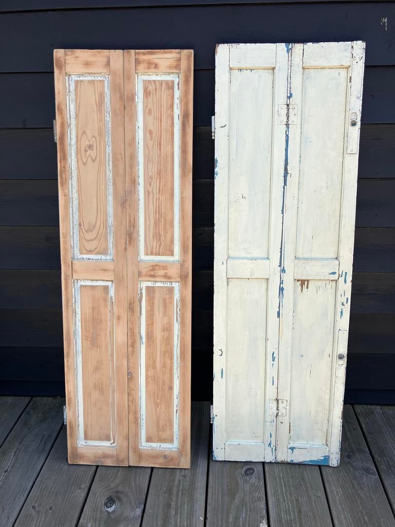 Oude vouwdeuren kast, Ophalen of Verzenden