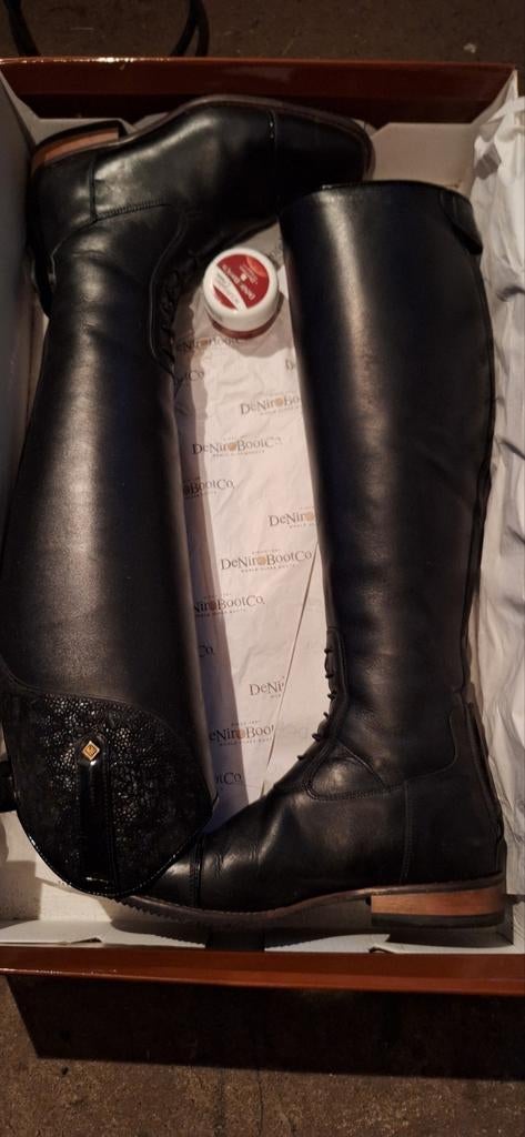 DeNiro rijlaarzen 38 MA-L dressuurlaarzen De Niro boots, Ophalen of Verzenden, Dressuur, Schoeisel