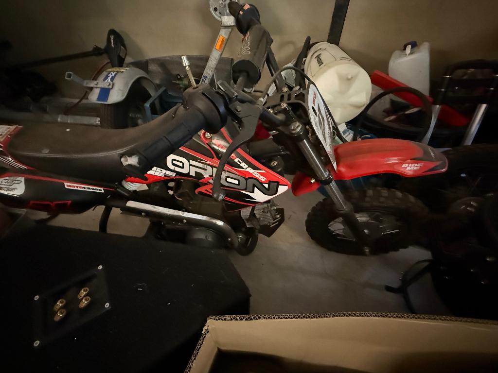 Crossmotor 110cc viertakt elektrisch gestart t/m 5-7 jaar, Gebruikt, Overige typen, Nitro, Ophalen of Verzenden
