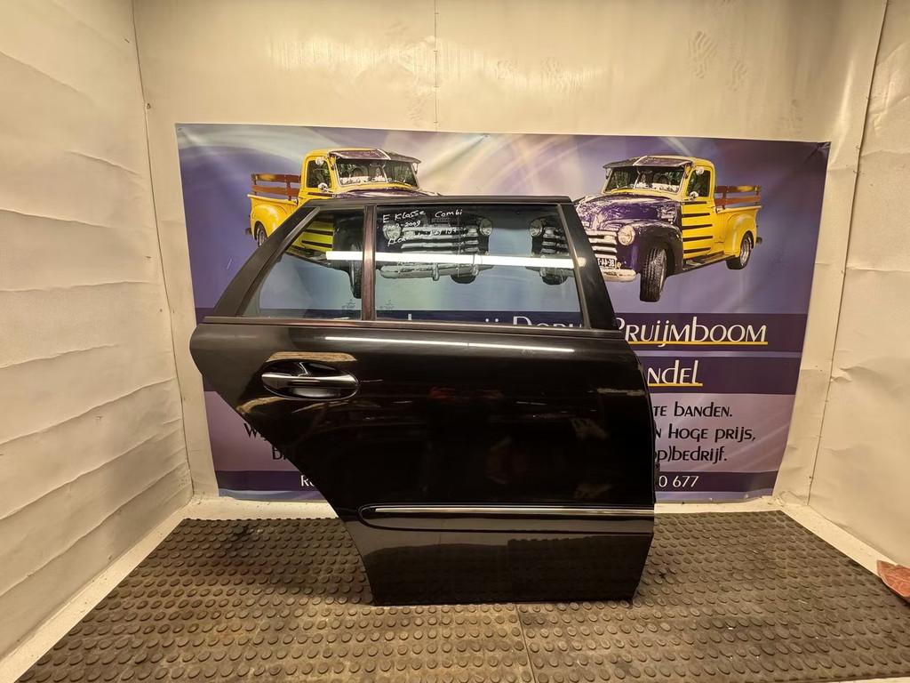 Mercedes E klasse deur rechts achter, Auto-onderdelen, Carrosserie en Plaatwerk, Deur, Mercedes-Benz, Achter, Rechts, Gebruikt