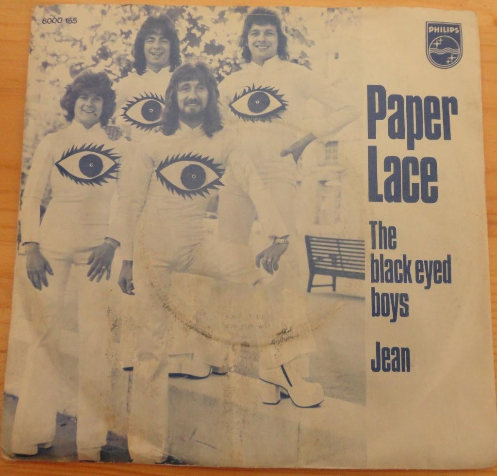 Paper Lace > The black eyed boys, Cd's en Dvd's, Vinyl Singles, Gebruikt, 7 inch, Single, Ophalen of Verzenden