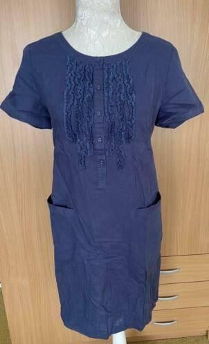 E Woman jurk/tuniek maat M, Kleding | Dames, Jurken, Zo goed als nieuw, Maat 38/40 (M), Blauw, Boven de knie, Ophalen of Verzenden