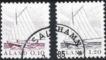 Aland SG 1,6 gebr. (compl.) 01-03-1984 - cat. 1,00 voor 0,10, Verzenden, Finland, Gestempeld