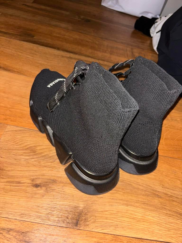 Balenciaga 2.0 lace up sneakers, Ophalen of Verzenden, Nieuw, Zwart, Sneakers of Gympen