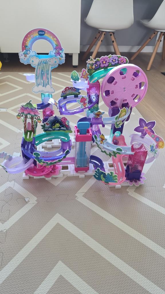 VTech - Marble Rush - Fairy Garden Set knikkerbaan, Kinderen en Baby's, Speelgoed | Vtech, Ophalen, Zo goed als nieuw