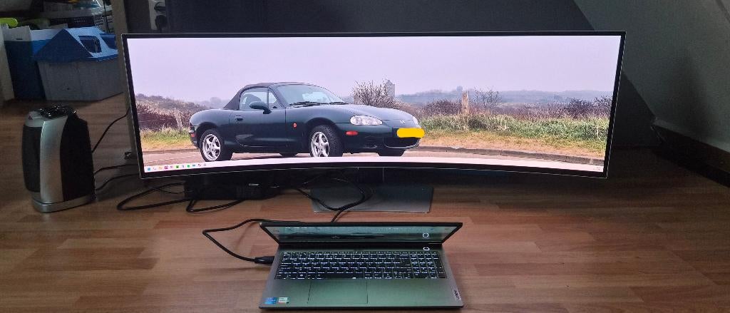 Samsung G9 QLED 49'' 240hz >OMSCHRIJVING<, Computers en Software, Monitoren, Ophalen, Gebruikt, Ultrawide, 201 Hz of meer