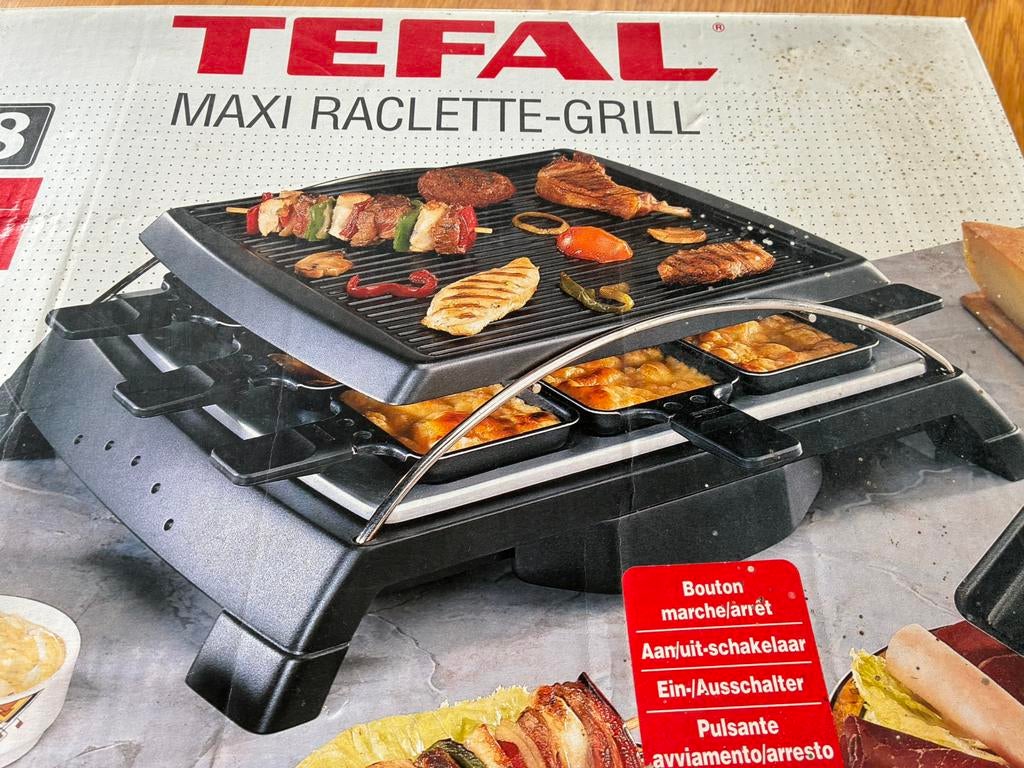 Tefal 8 persoons gourmetstel, Witgoed en Apparatuur, Gourmetstellen, Ophalen, Gebruikt, 8 personen of meer
