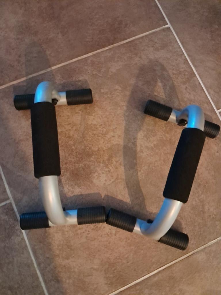 Push-up steunen voor effectieve borst- en armtraining, Ophalen of Verzenden, Gebruikt, Armen, Push-up steun