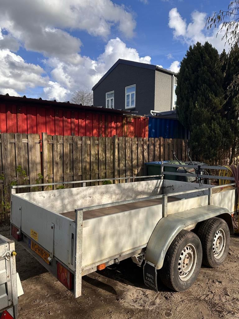 Anssems BSX2 Tandemasser Aanhangwagen, Auto diversen, Aanhangers en Bagagewagens, Ophalen of Verzenden, Gebruikt