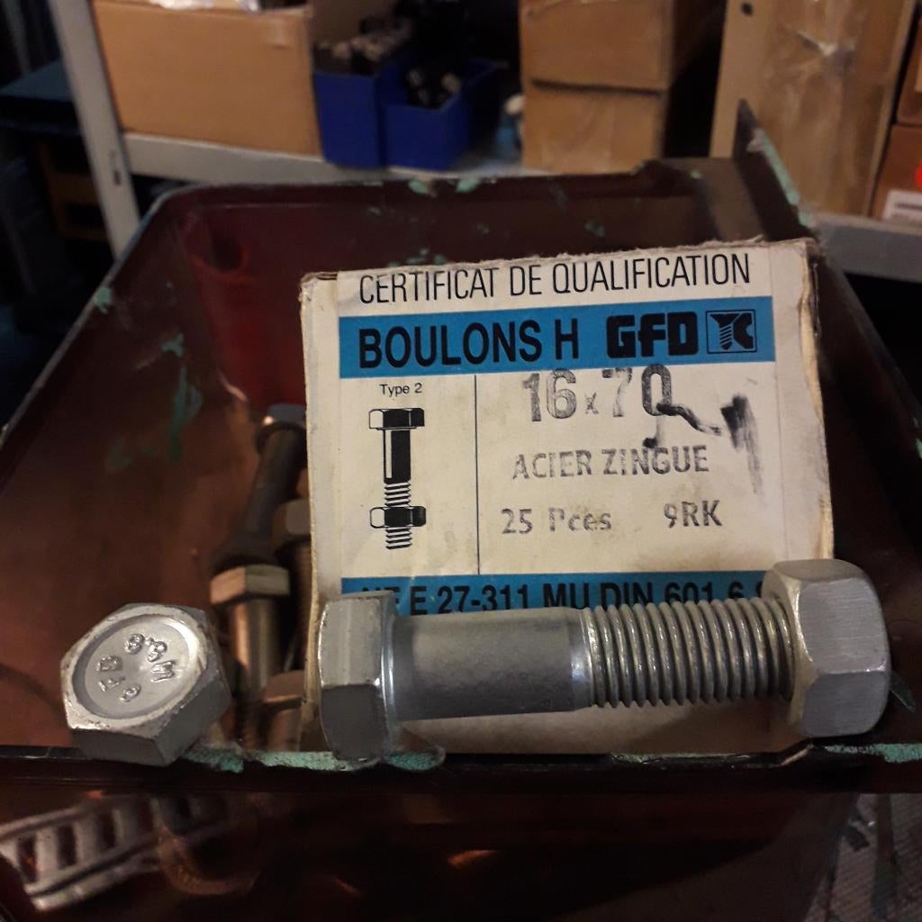 bouten + moeren, Verzenden, Nieuw, 50 tot 100 mm, Bouten of Moeren