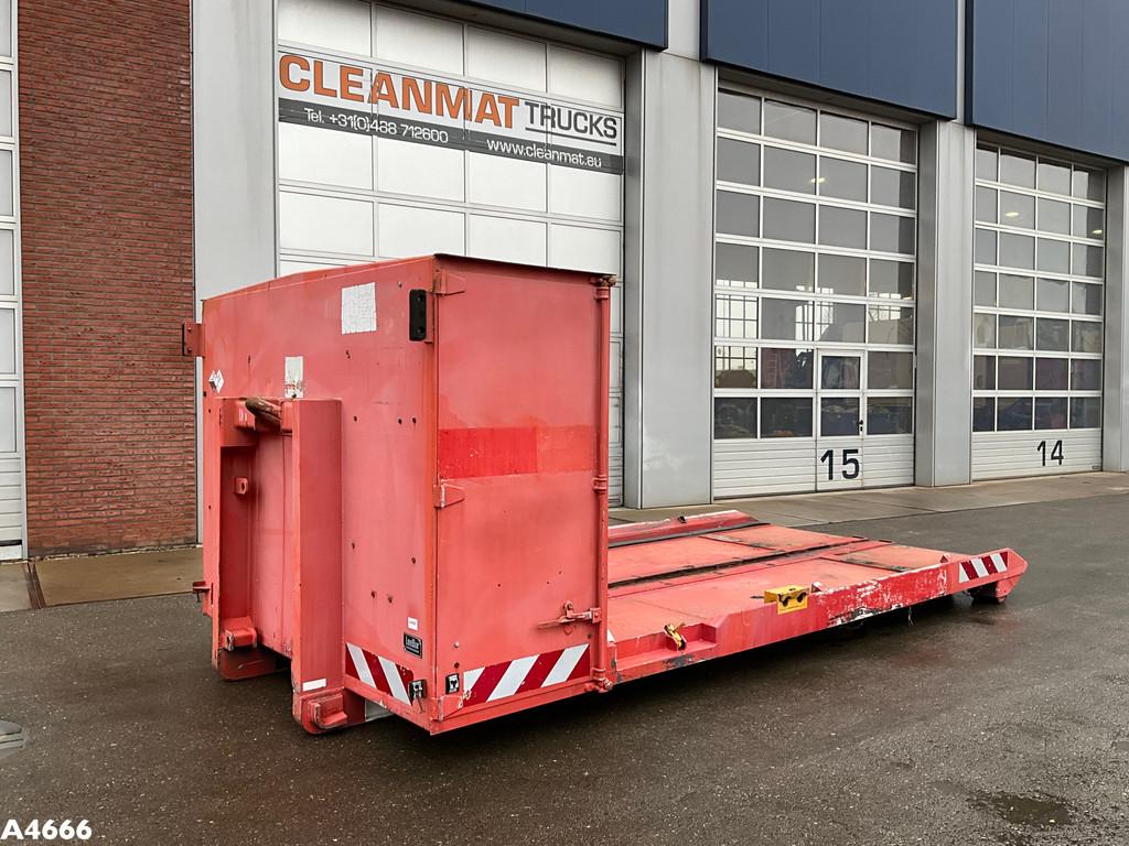 Flatcontainer met opbergruimte, Clean Mat Trucks B.V., Sales@cleanmat.eu, Wageningsestraat 17
6673DB  ANDELST, NL