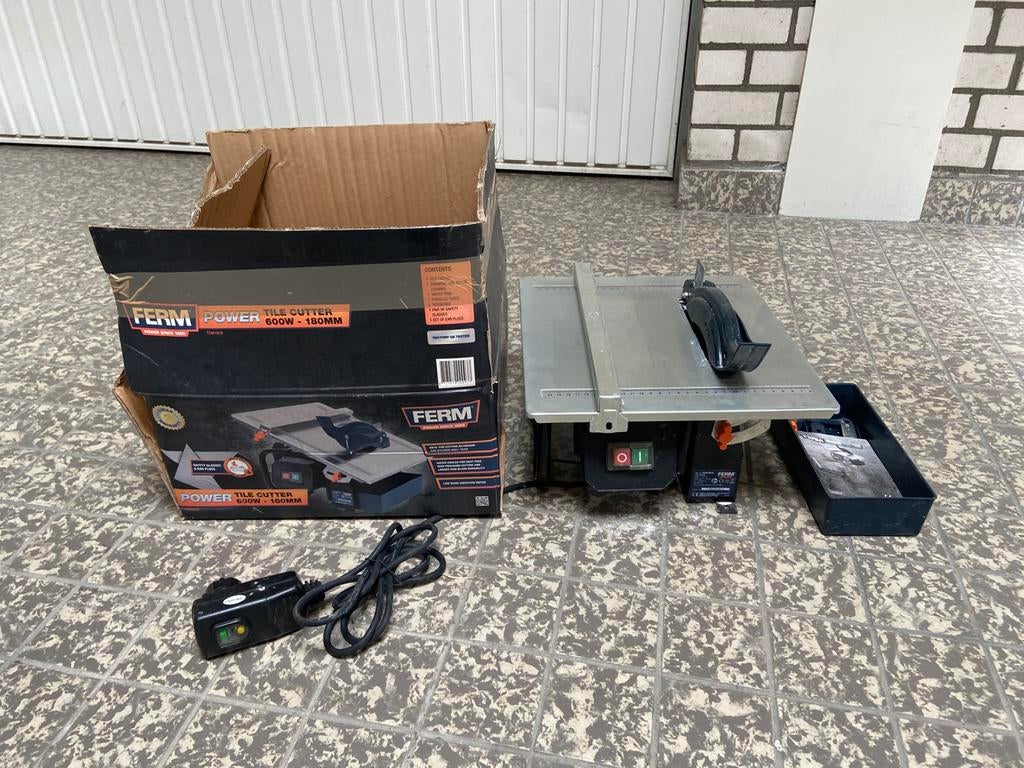 Power Tile Cutter Tegelzaag/snijmachine, Ophalen, Gebruikt