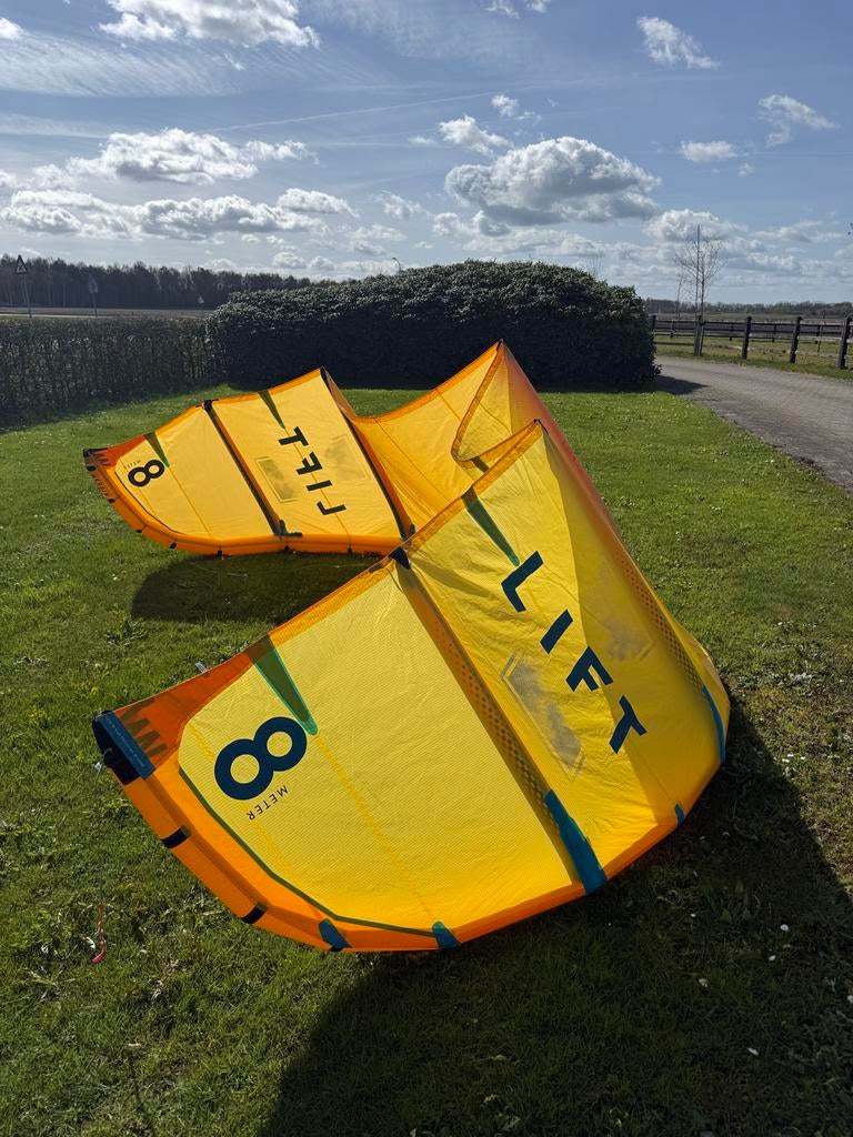 Airush Lift V3 8 meter kite, 8 m², Geen board, Ophalen of Verzenden, Zo goed als nieuw