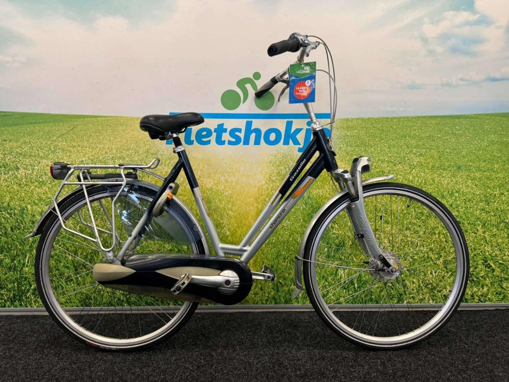 Fietshokje Amersfoort: Gazelle Chamonix damesfiets N8 H57, Niet ingevuld, Versnellingen, Niet ingevuld, Zo goed als nieuw