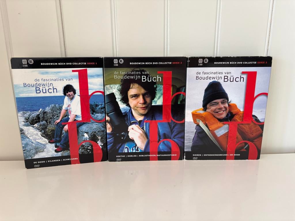 De fascinaties van Boudewijn Büch complete serie seizoen 1-3, Cd's en Dvd's, Alle leeftijden, Boxset, Ophalen of Verzenden, Zo goed als nieuw