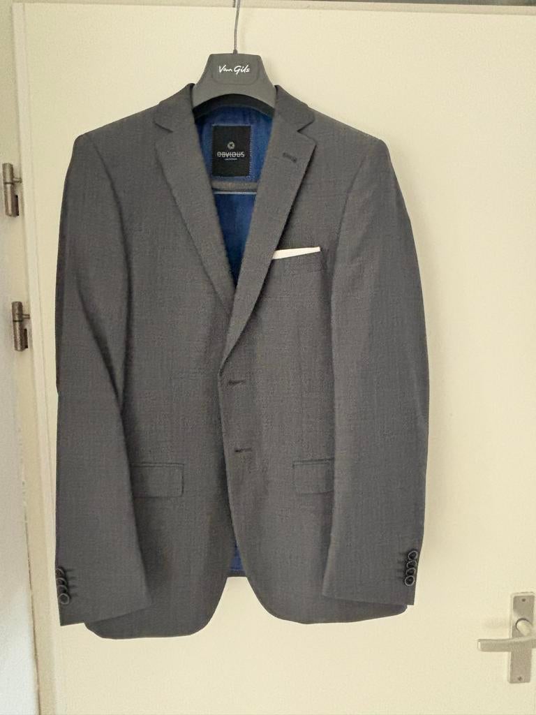 Obvious Grijs Kostuum met Profuomo overhemd en stropdas, Kleding | Heren, Kostuums en Colberts, Ophalen of Verzenden, Zo goed als nieuw