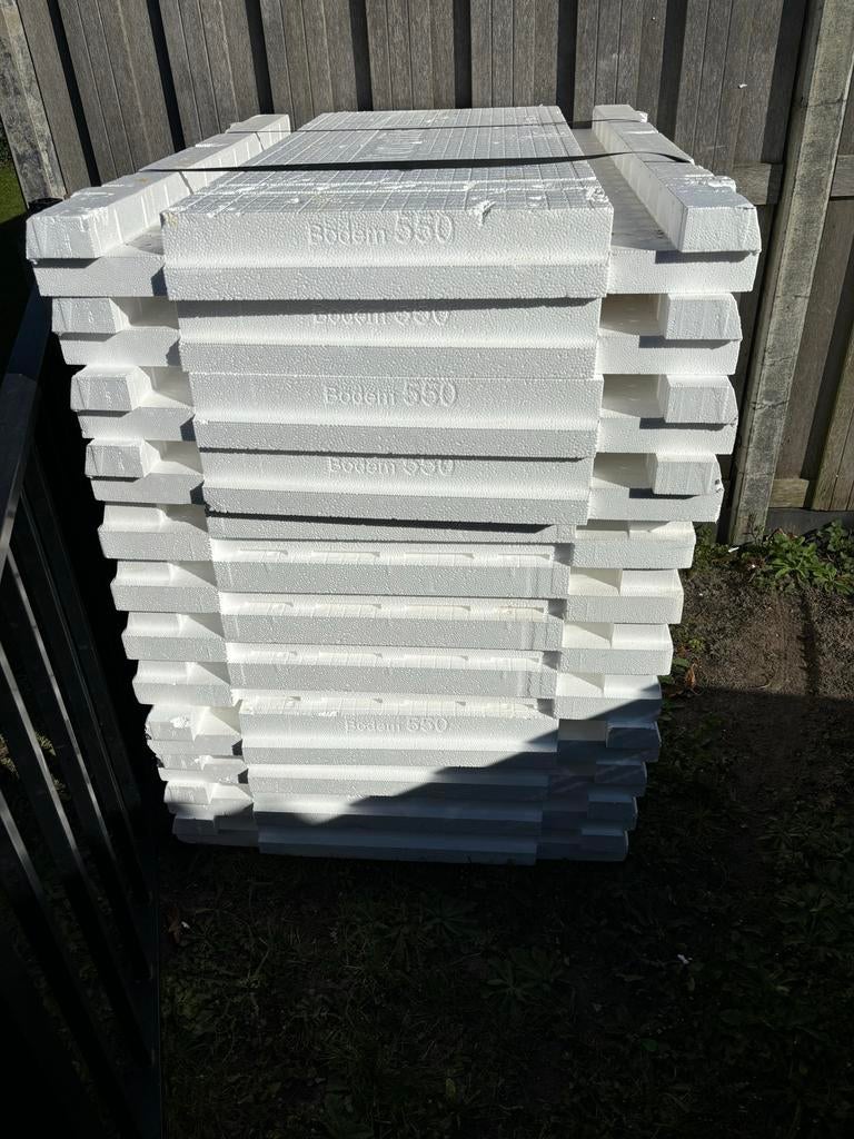 PS fundering bodemplaat 550mm breed 12 st, Ophalen, Nieuw