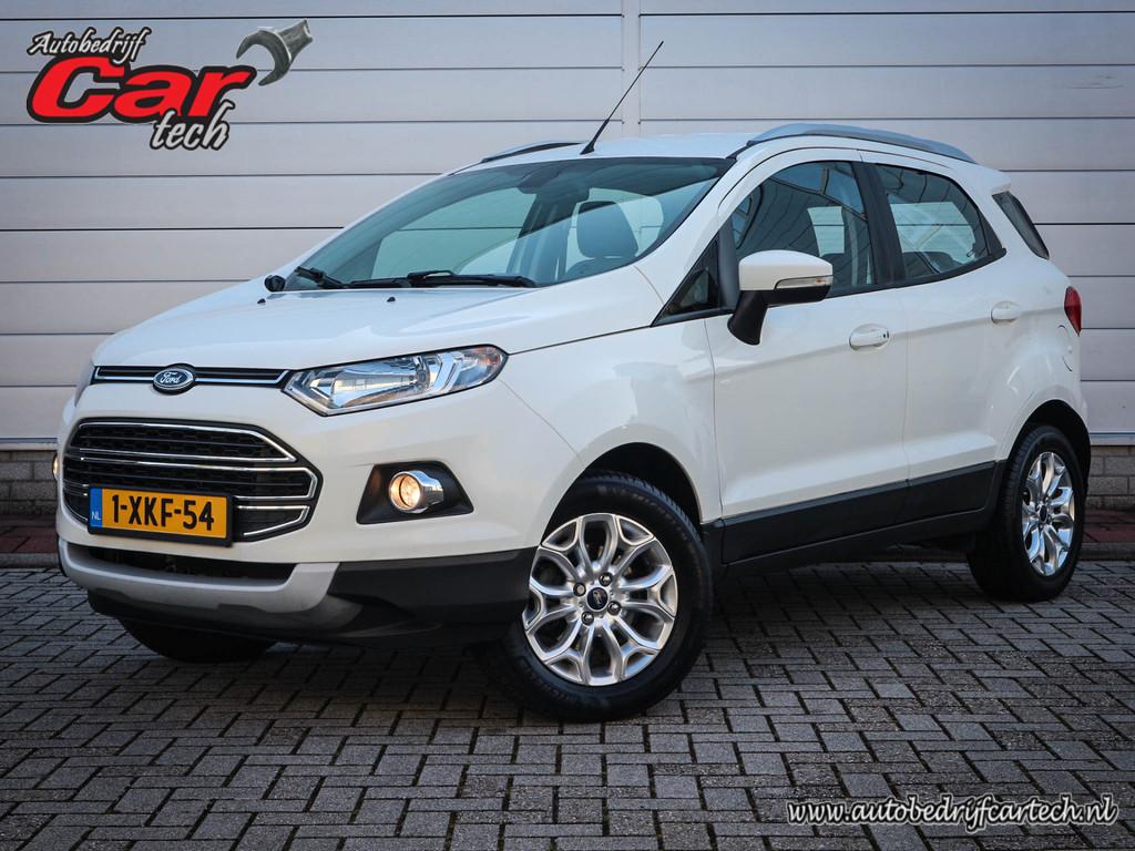 Ford EcoSport 1.0 EcoBoost Titanium | Clima | Cruise | Audio, Voorwielaandrijving, Euro 5, Stof, Gebruikt