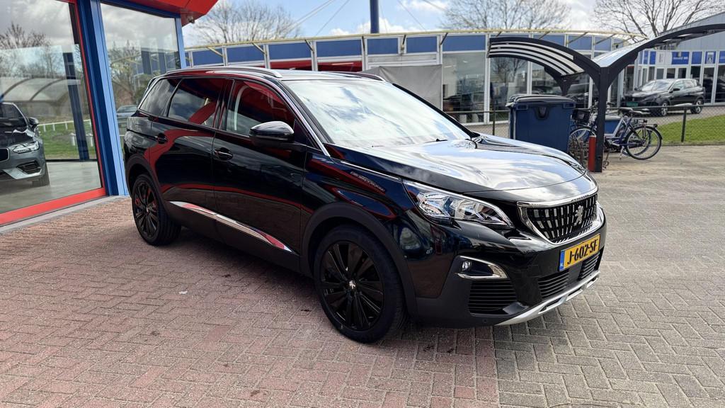 Peugeot 5008 1.2 PureTech Blue Lease Premium 7 persoons stoe, Stof, Gebruikt, 1199 cc, 7 stoelen