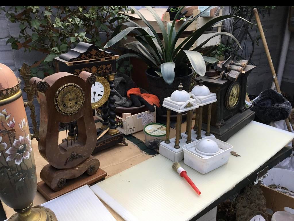 Verzameling oude klokken, Antiek en Kunst, Antiek | Klokken, Ophalen of Verzenden