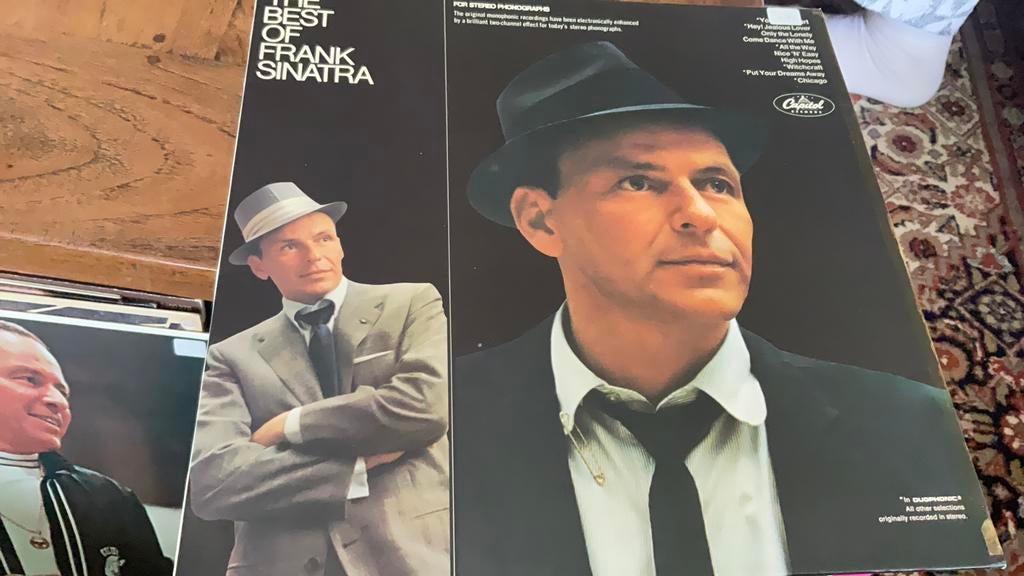 Frank Sinatra. The best of Frank Sinatra, Ophalen of Verzenden, Zo goed als nieuw, Overige formaten