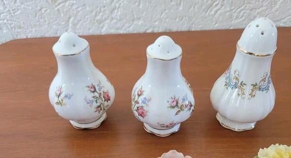 Royal Albert Aynsley Paragon bone China peper en zout, Ophalen of Verzenden