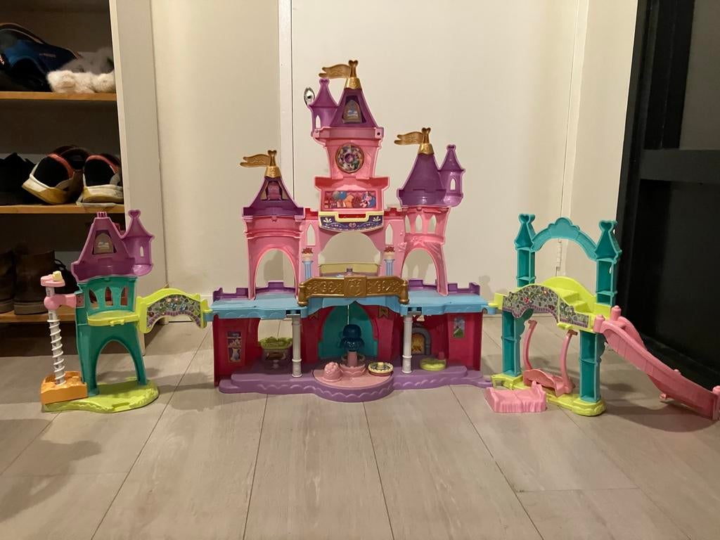 VTech Vrolijke Vriendjes Kasteel, IJssalon & Poppetjes, Ophalen, Gebruikt, 2 tot 4 jaar