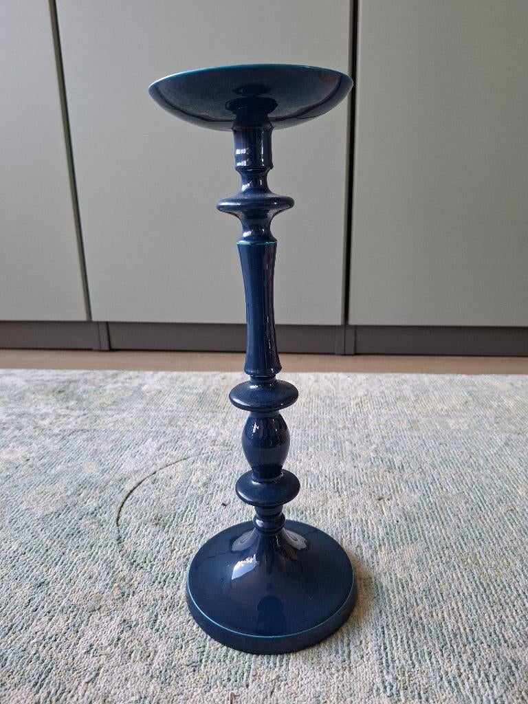 Blauwe Kandelaar  van PIP studio, Ophalen, Overige materialen, 25 tot 50 cm, Blauw