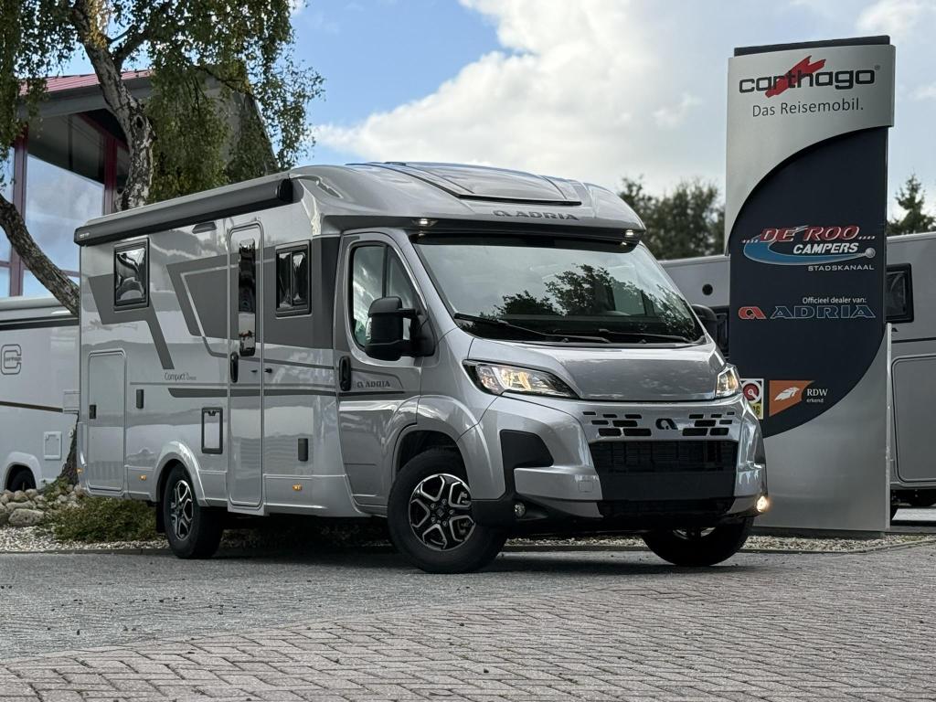 Adria Compact Supreme DL Face-to-face - Automaat - 2025, Caravans en Kamperen, Campers, Ringverwarming, Fiat, Adria, 6 tot 7 meter