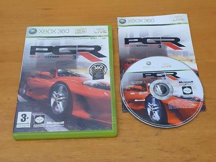 XBOX 360 | PGR 3 Project Gotham Racing 3, Gebruikt, Racen en Vliegen, Ophalen of Verzenden, 3 spelers of meer