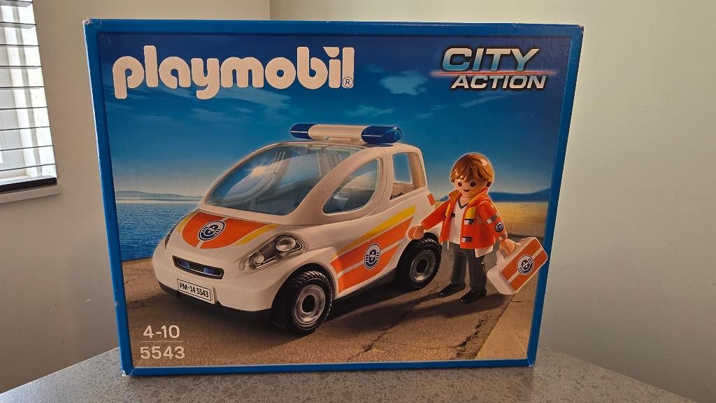 Playmobil 5543 Eerste hulp ambulance nieuw in doos, Ophalen of Verzenden, Nieuw, Complete set