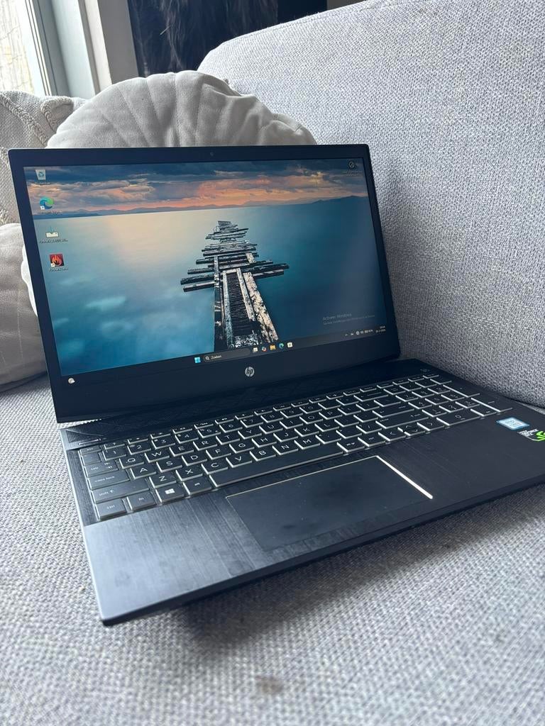 Gaming laptop HP. I7-8750H. GTX1050TI. 1TB, 2 tot 3 Ghz, 15 inch, Ophalen of Verzenden, Zo goed als nieuw