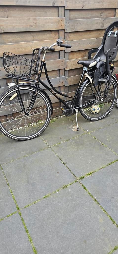 Leuke moederfiets, nagekeken en werkt naar behoren, Fietsen en Brommers, Ophalen of Verzenden