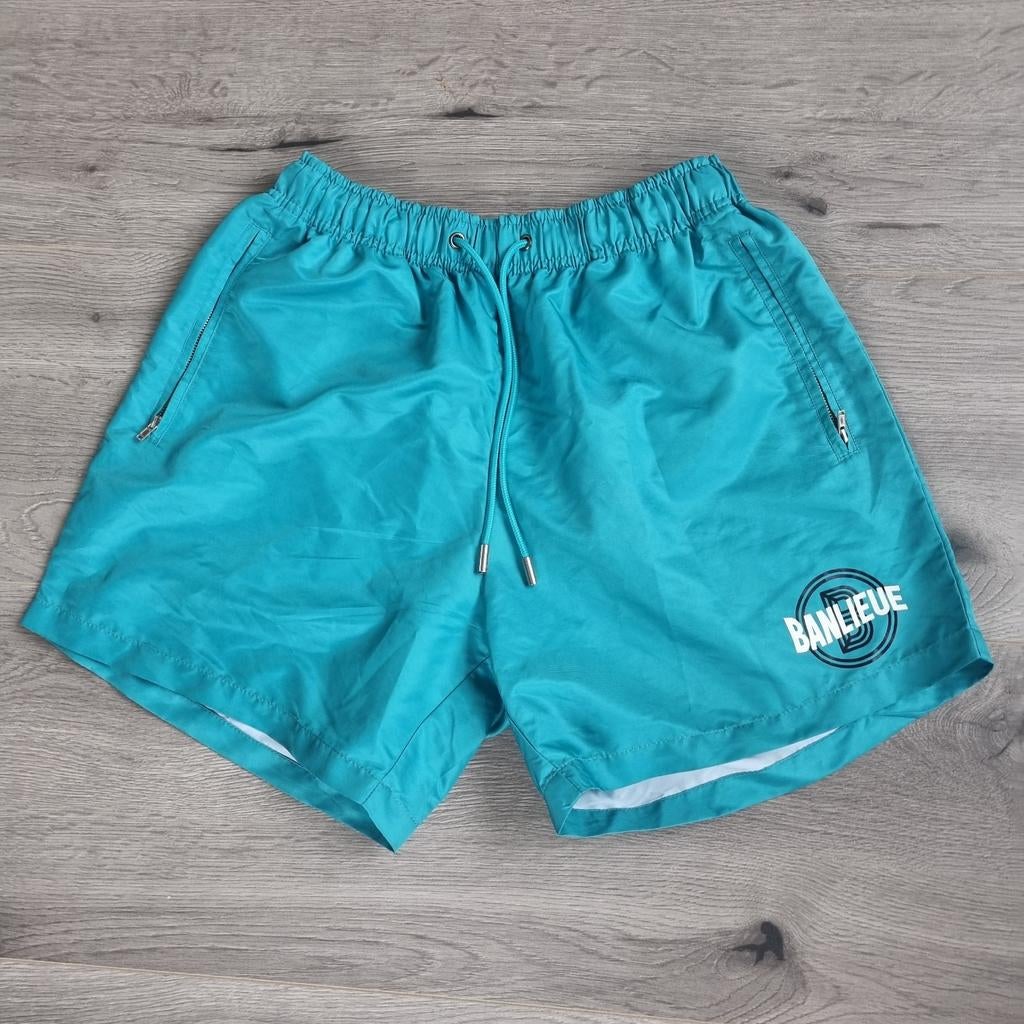 Clan de Banlieue – Zwembroek – Turquoise Blauw – Maat M, Ophalen of Verzenden, Clan de Banlieue, Zwemshort, Maat 48/50 (M)